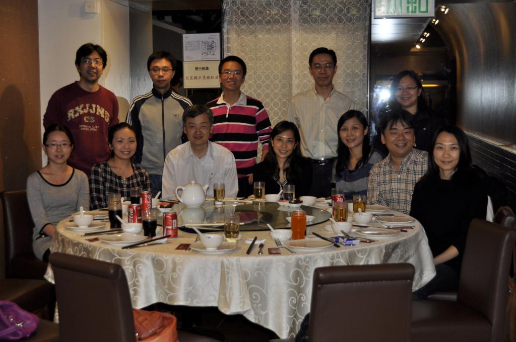 Left to right, Front row: Dr Lily Chang, Dr Jackie Tam, Dr WW Yan, Dr Helen Wu, Dr Natalie Leung, Dr Alfred Chan, Dr Grace Lam; Back row: Dr Kenny Chan, Dr Arthur Kwan,Dr HP Shum, Dr Arthur Lau, Ms Candice Law