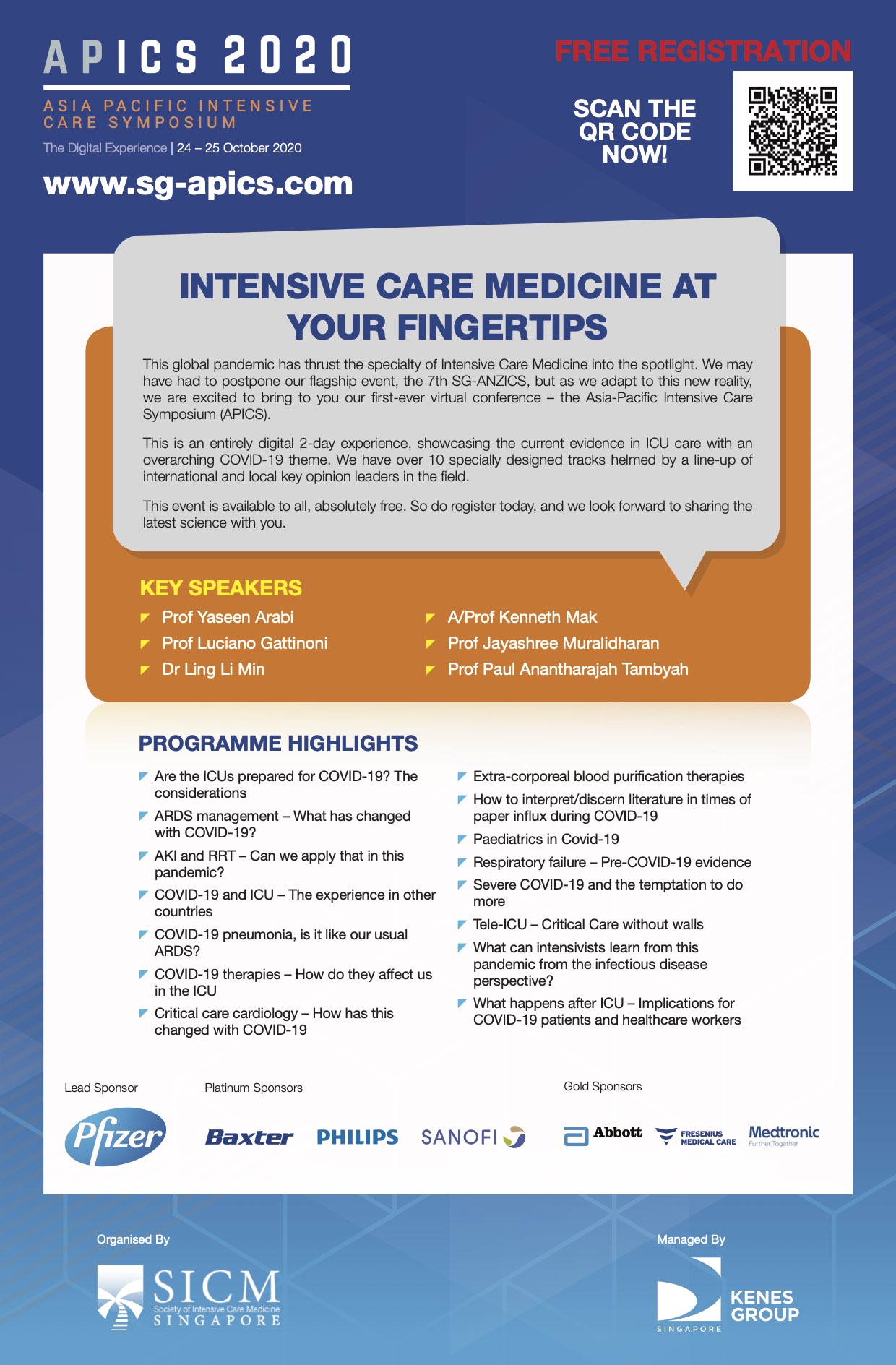 APICS 2020 symposium e poster