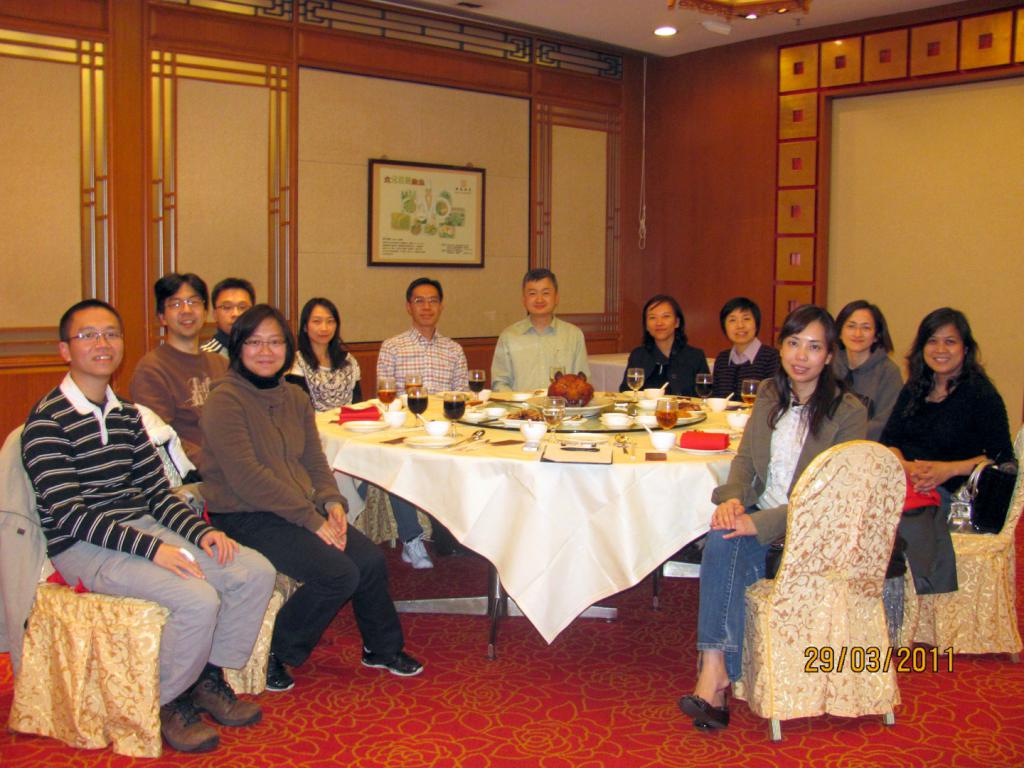 CCNC5 Debriefing Dinner at 西苑, Taikoo Shing, on 29th March, 2011